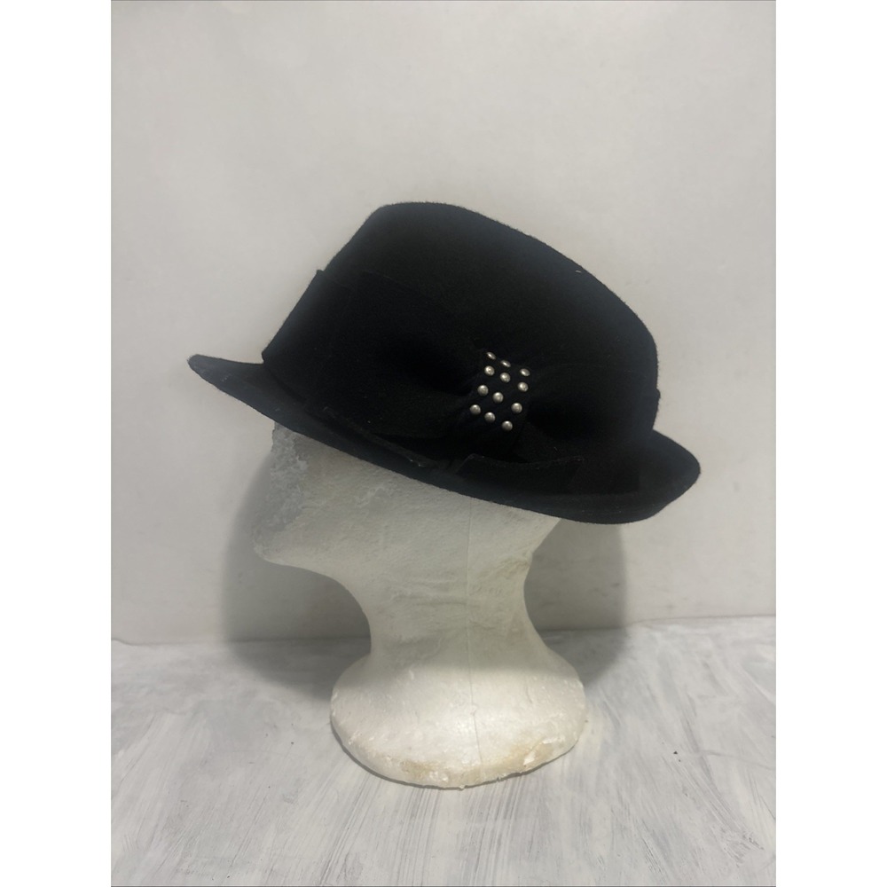 Callanan Wool Style Hat Black Woman's Hat One Size